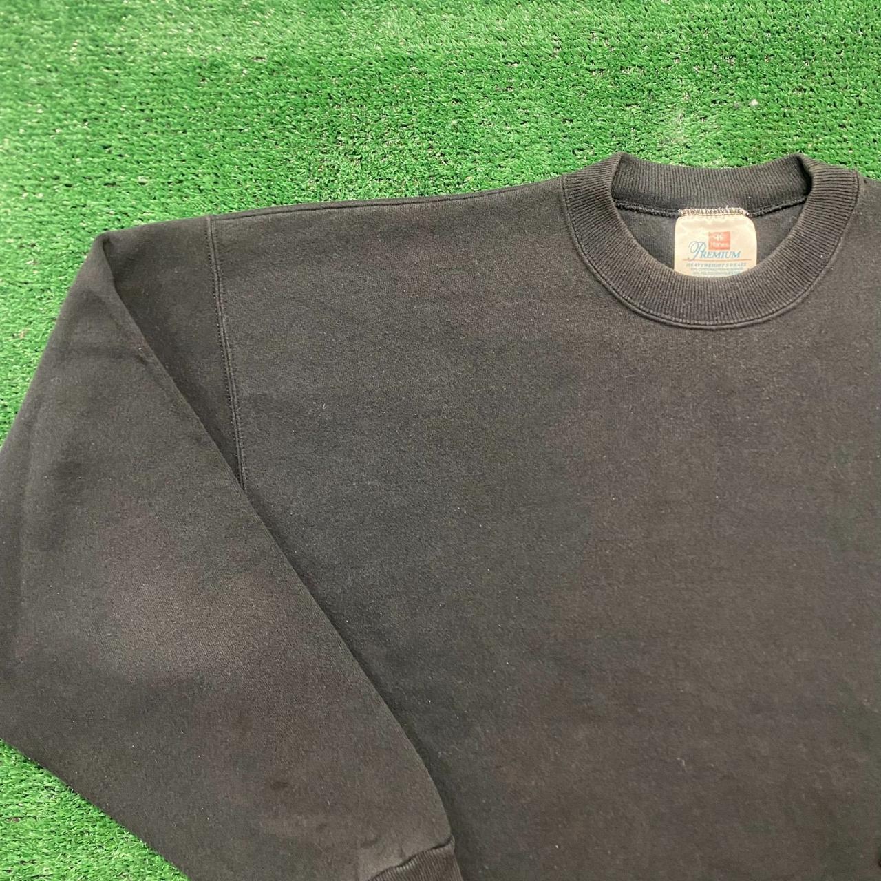 Vintage 90s sale Hanes Blank Crewneck Sweatshirt