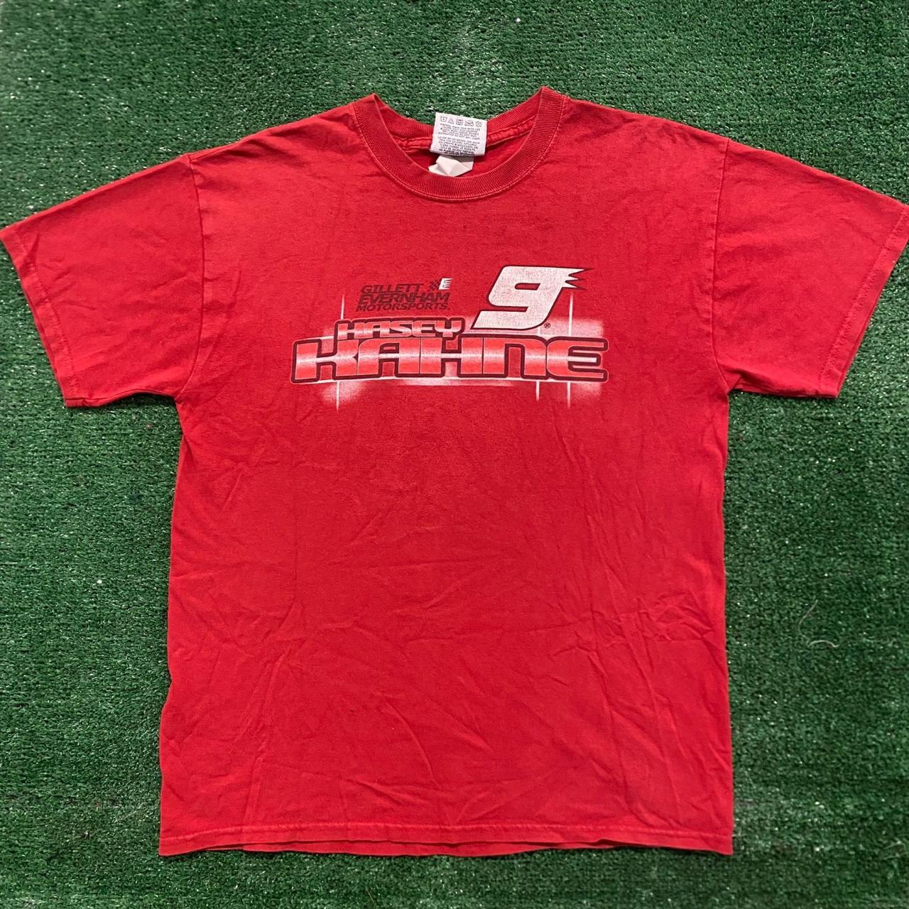 red nascar shirt