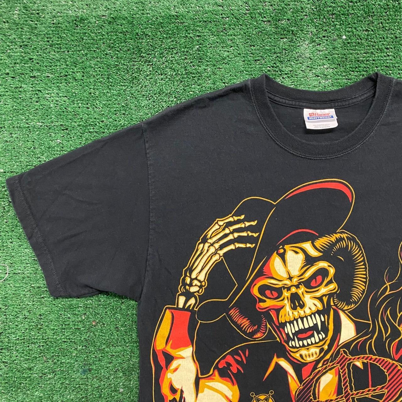 Vintage Ozzy OzzFest Metal Band Shirt Skull Demon | Depop