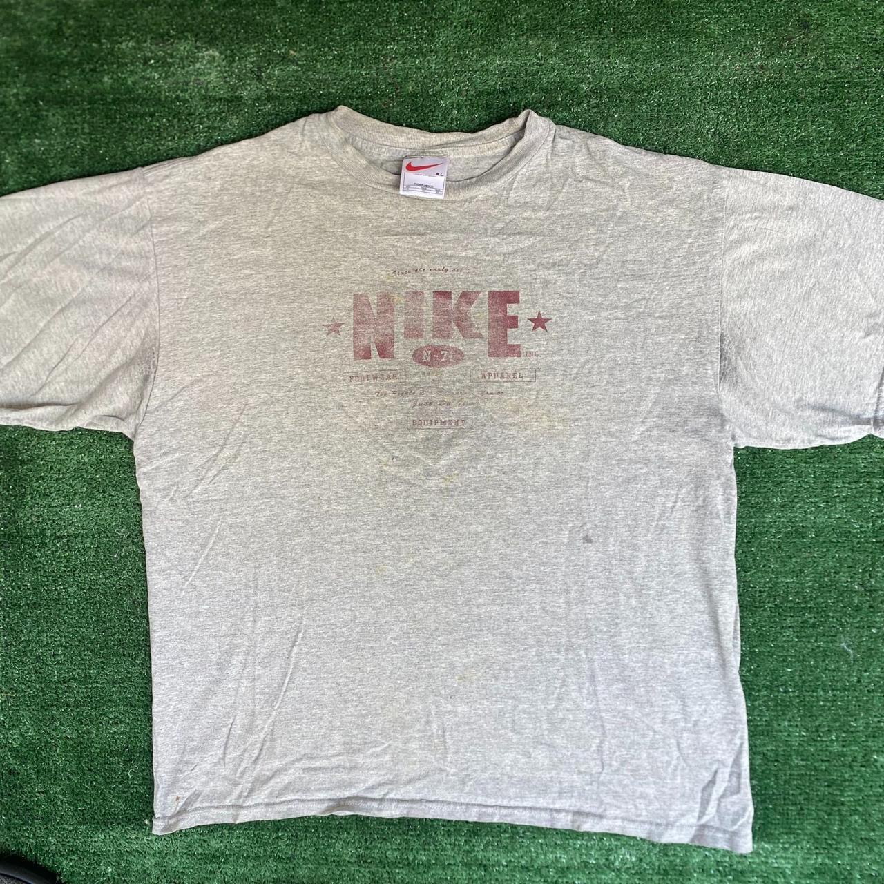 nike spell out shirt