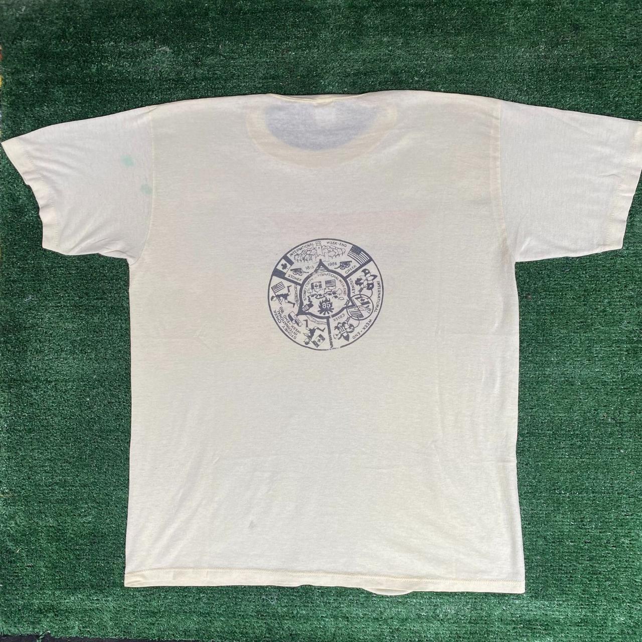 Boy Scouts Of America Goshen Camp Shirt XL Vintage Single