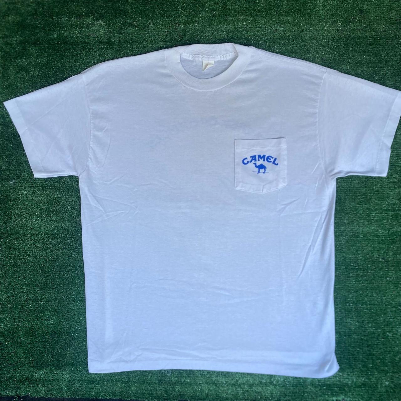 Vintage 90s Camel Joe Shirt Motorcycle Single Stitch | Depop