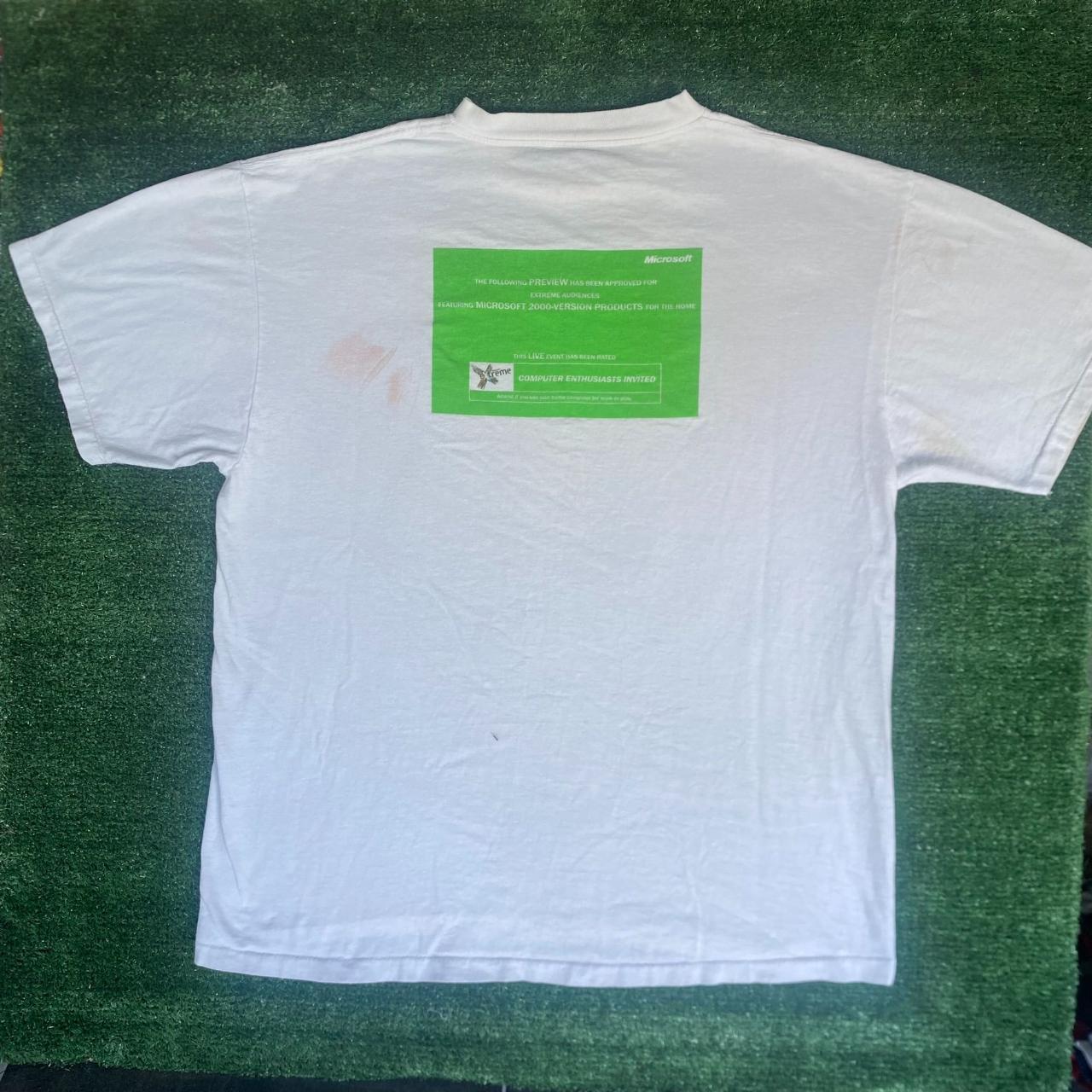 Vintage 90s Microsoft Extreme Shirt Retro Computer | Depop