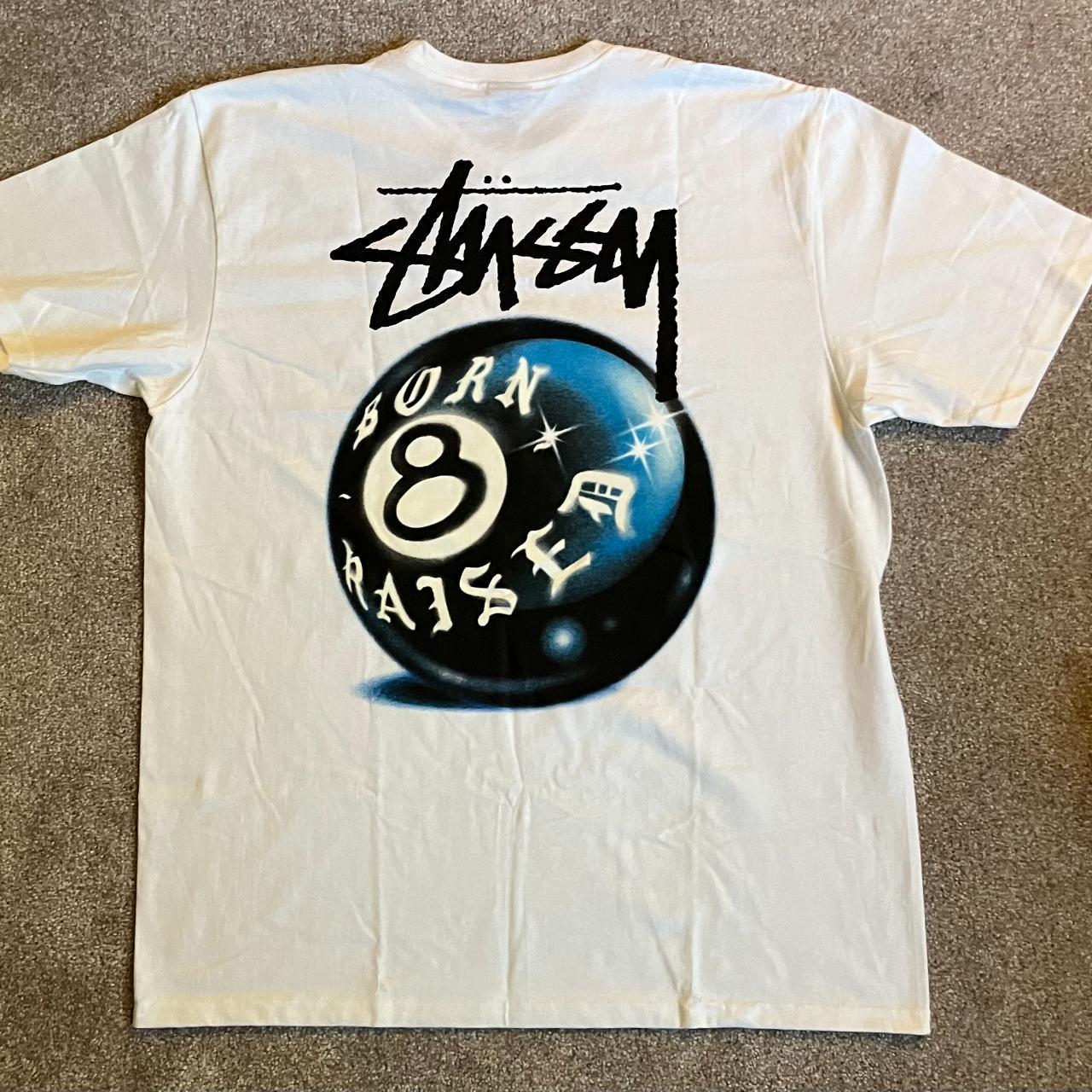 Stussy Born x Raised 8 Ball - Depop