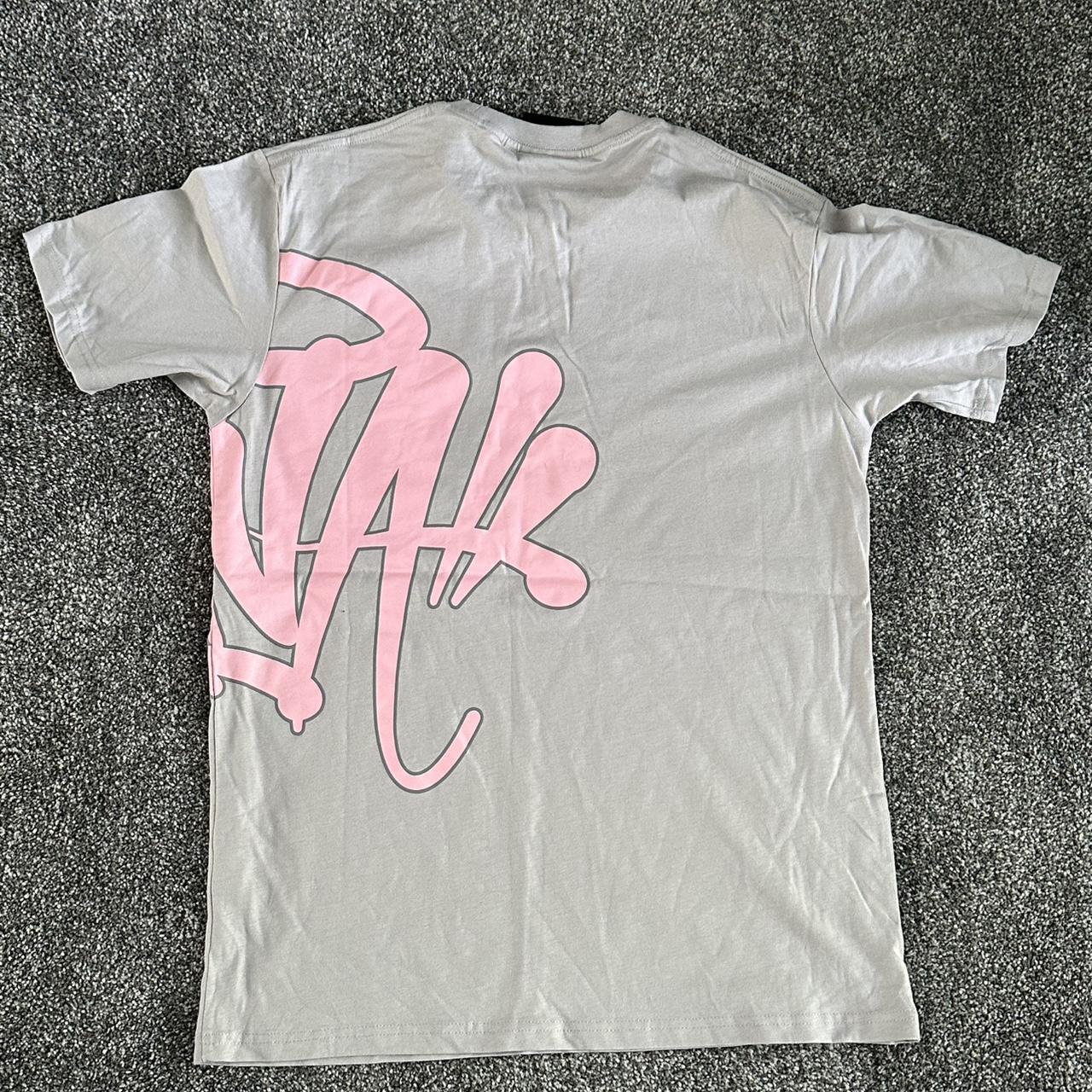 Syna World Short Set, Grey and Pink, Fits a S & M | Depop