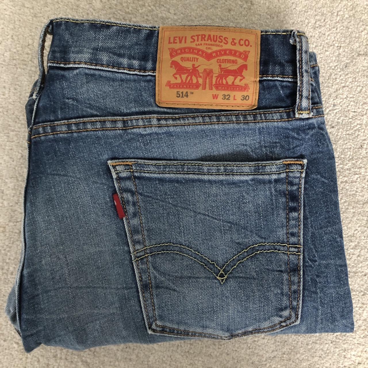 Men’s Levi Jeans 514 Size 32/30 Worn lots but in... - Depop