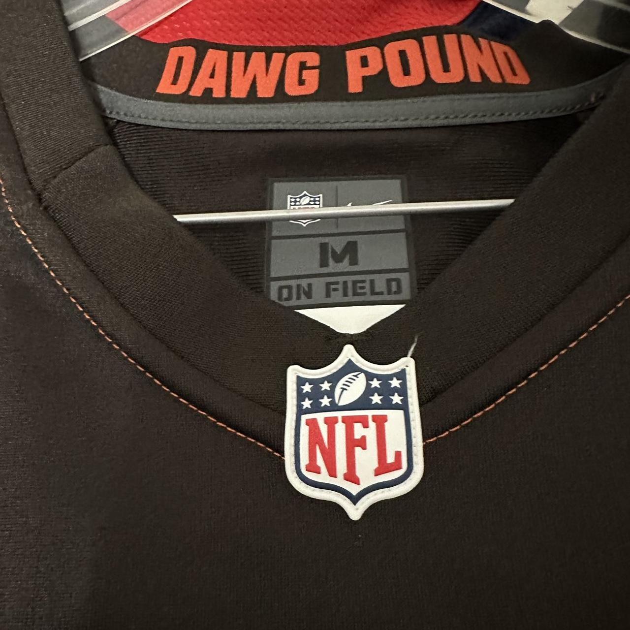 Nike Cleveland Browns Dawg Pound NFL Baker Mayfield Orange Jersey