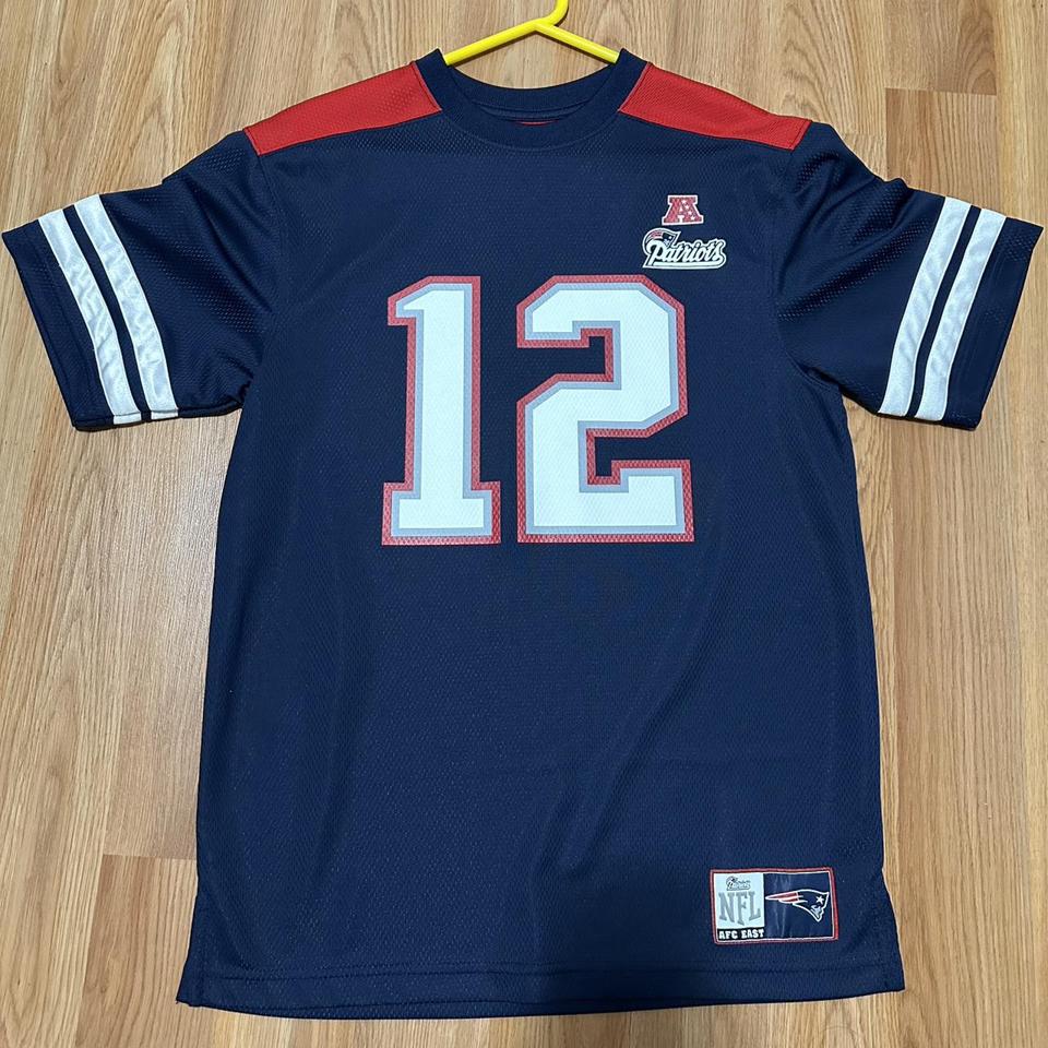 Shirts & Tops  Red Patriots Tom Brady 12 Jersey With Patriots