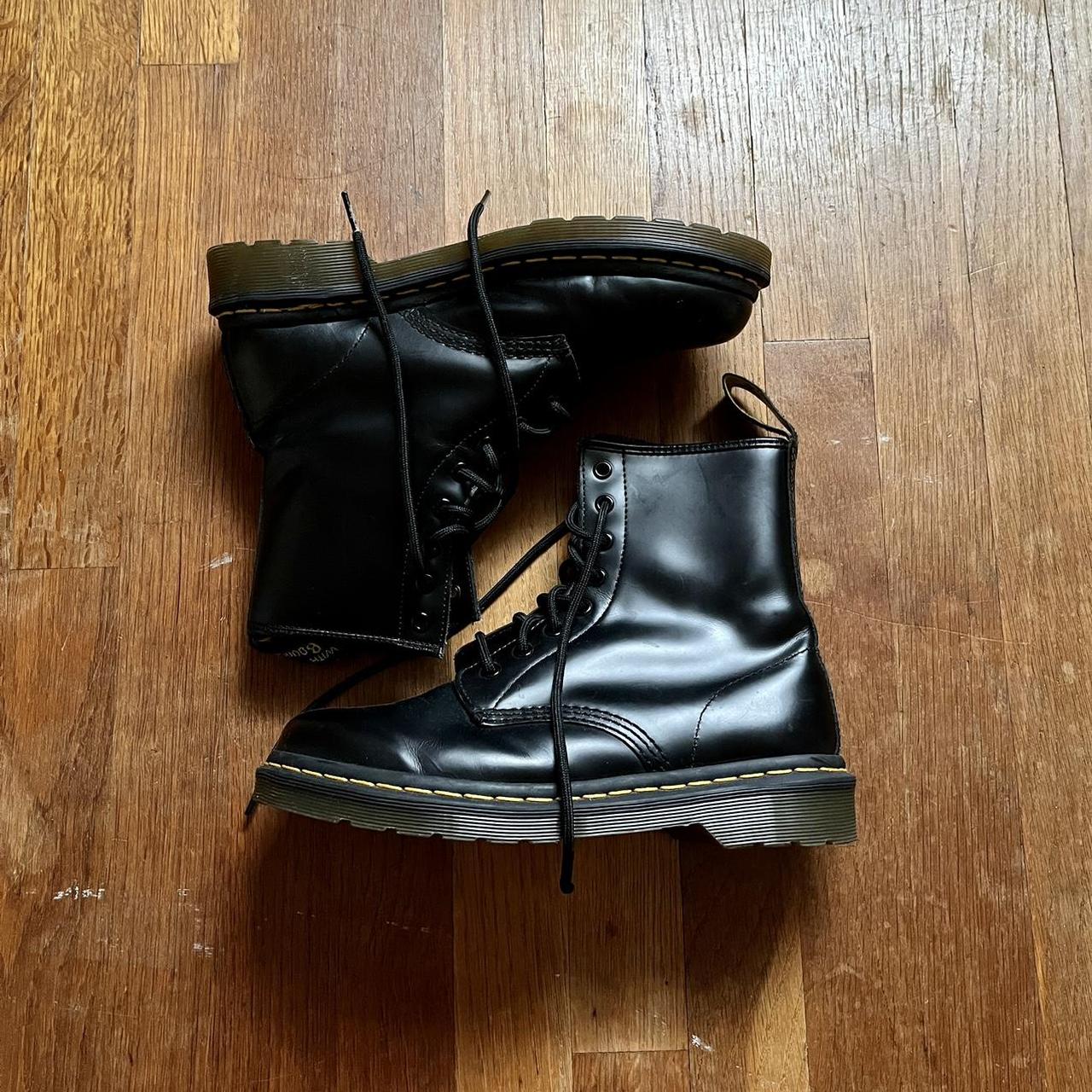 Dr. Martin Boots Pre-loved; good condition; women’s... - Depop