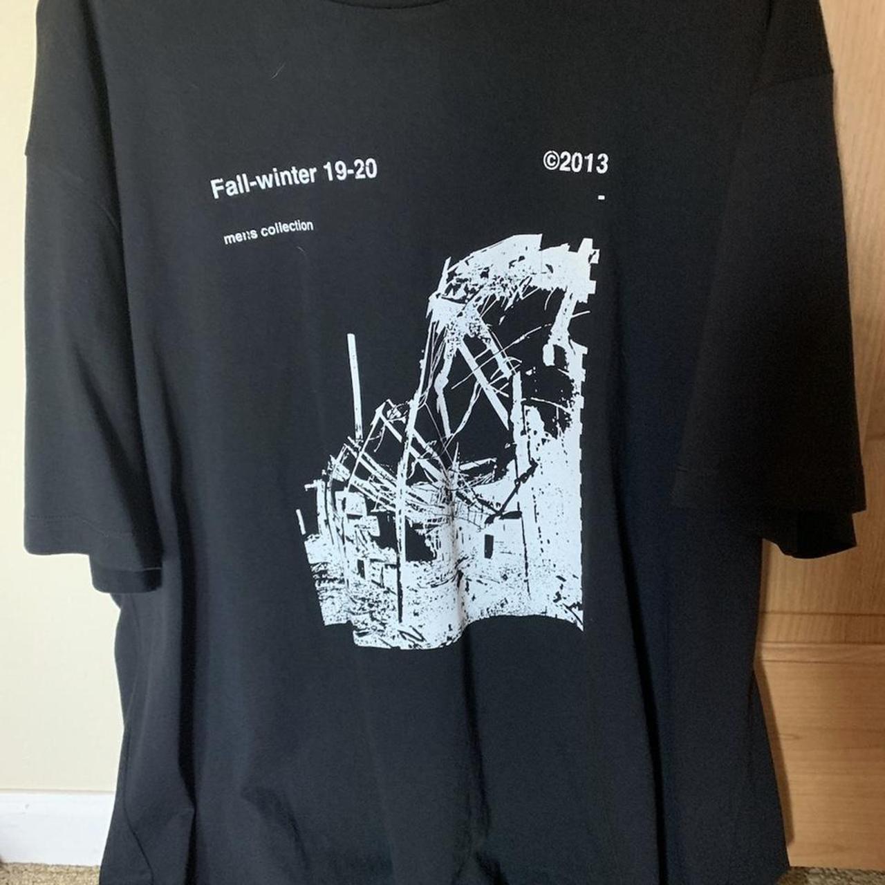 Off White Construction Shirt Size