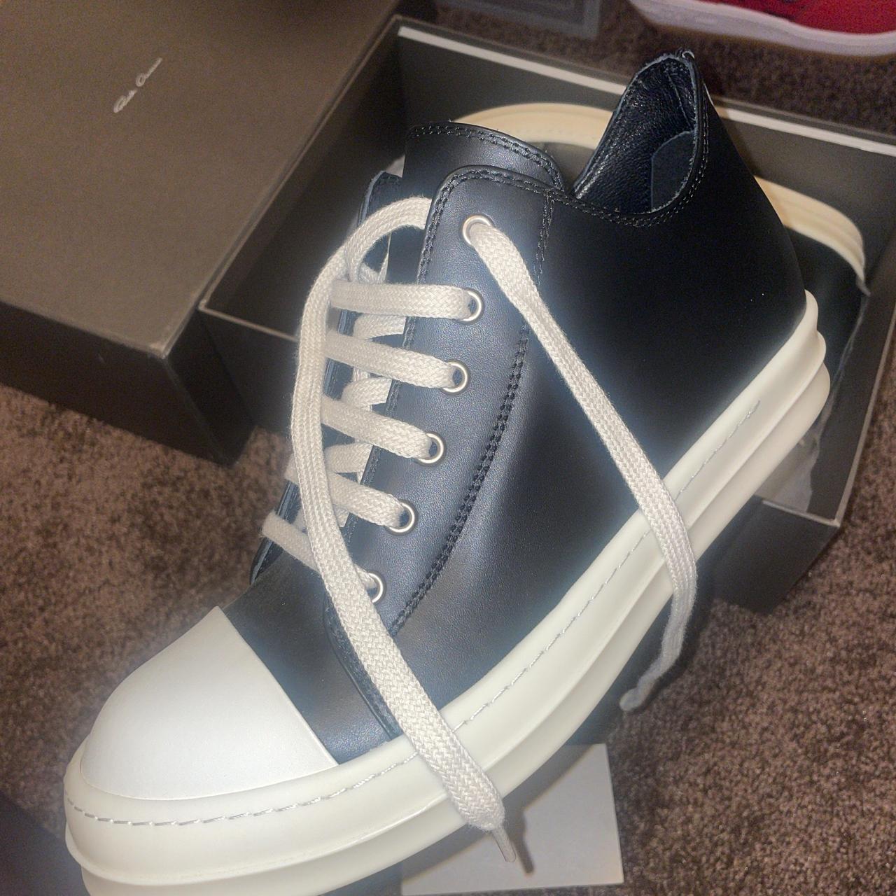 Rick Owens Ramones Low Top Fits oversized, fits | Depop Rick Owens Ramones Low Top Fits oversized, fits | Depop