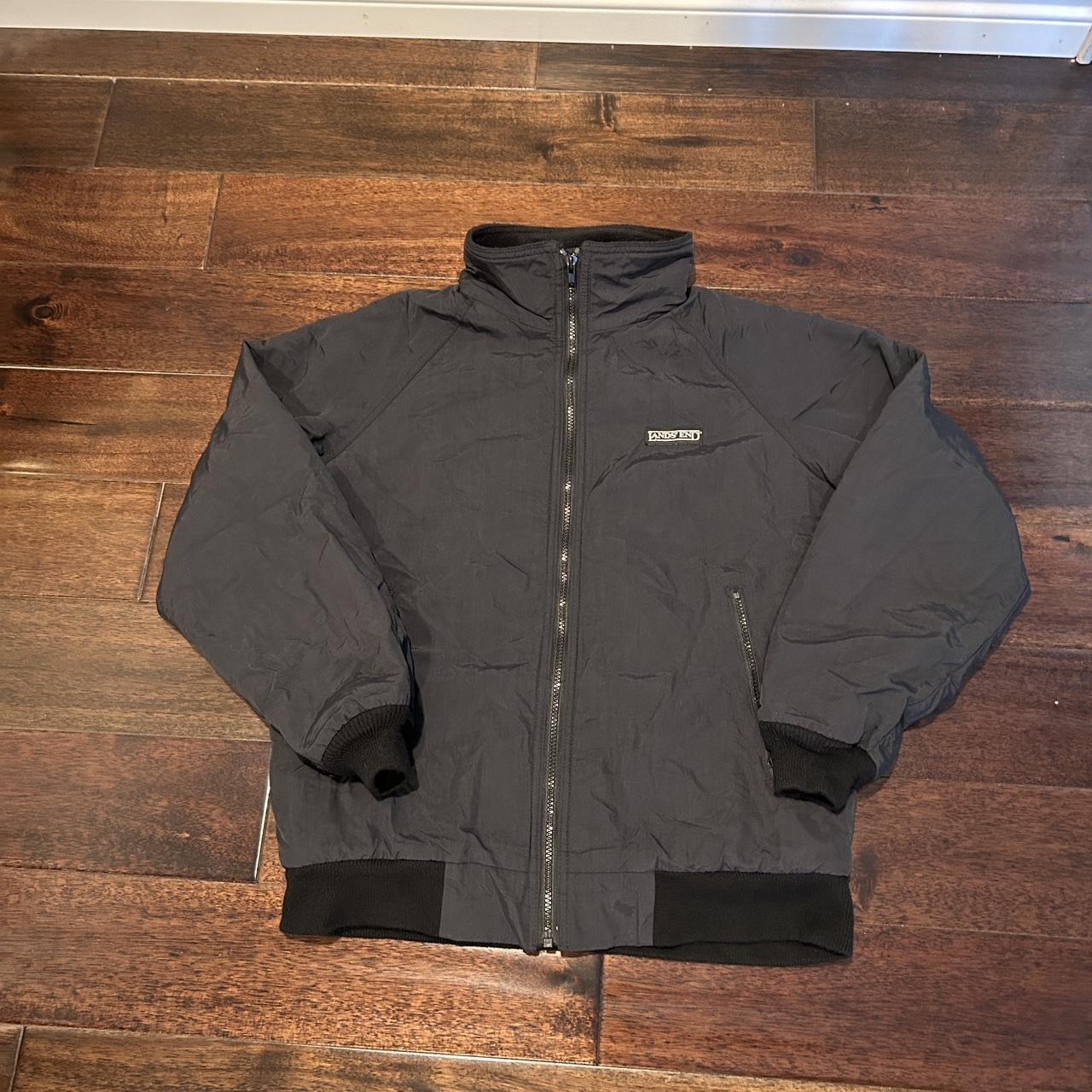 Vintage 90’s Lands End Winter Jacket Description... Depop
