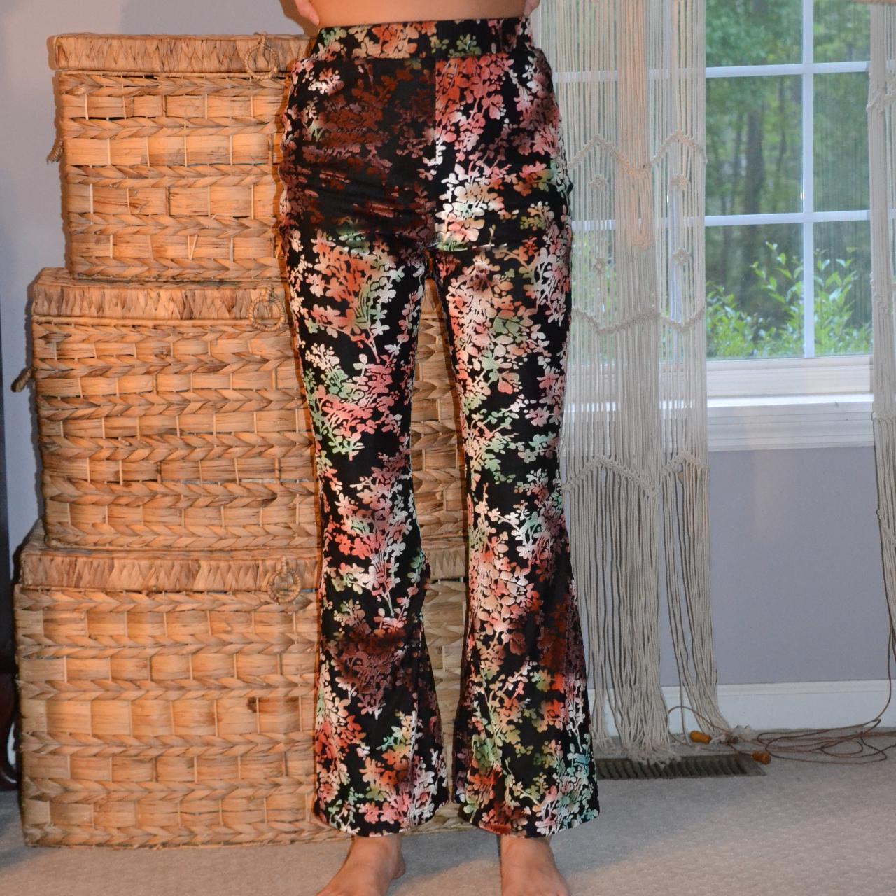 By Anthropologie Velvet Flare Pants