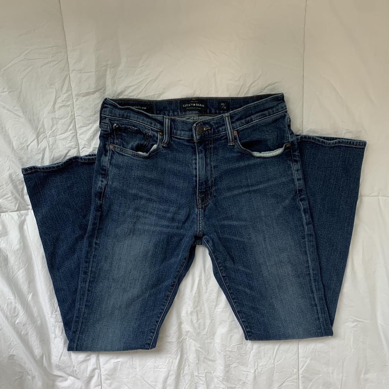 Lucky Brand 410 Athletic Slim jeans. Size 30 width - Depop