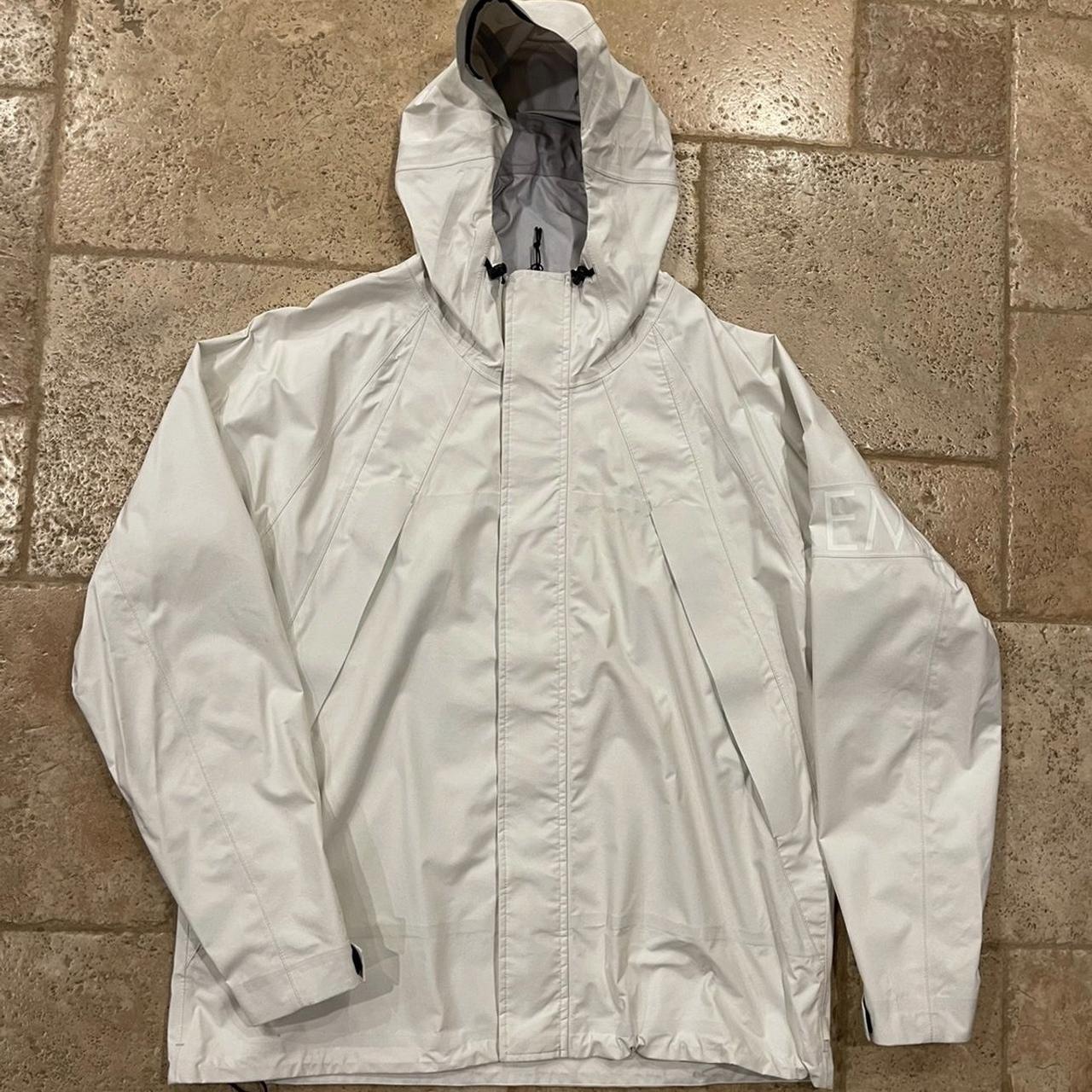 Supreme Apex Taped Seam White Jacket, SS, Size