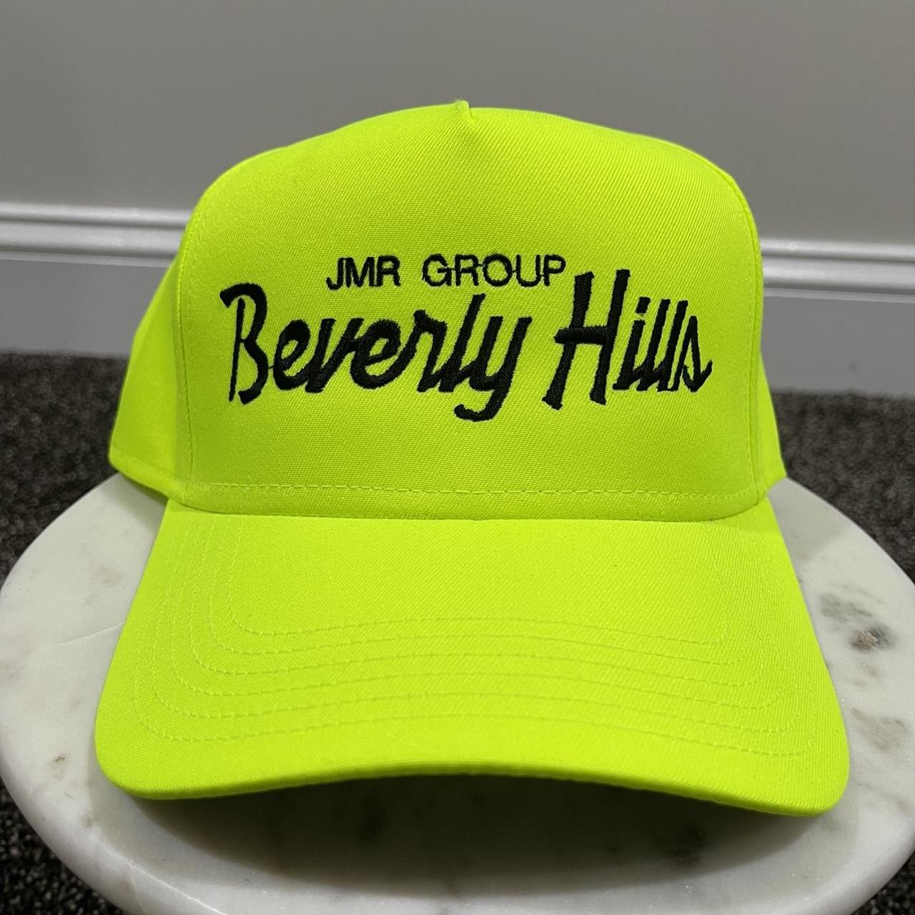 Green & White New Era Beverly Hills Hat – JMR Group Los Angeles