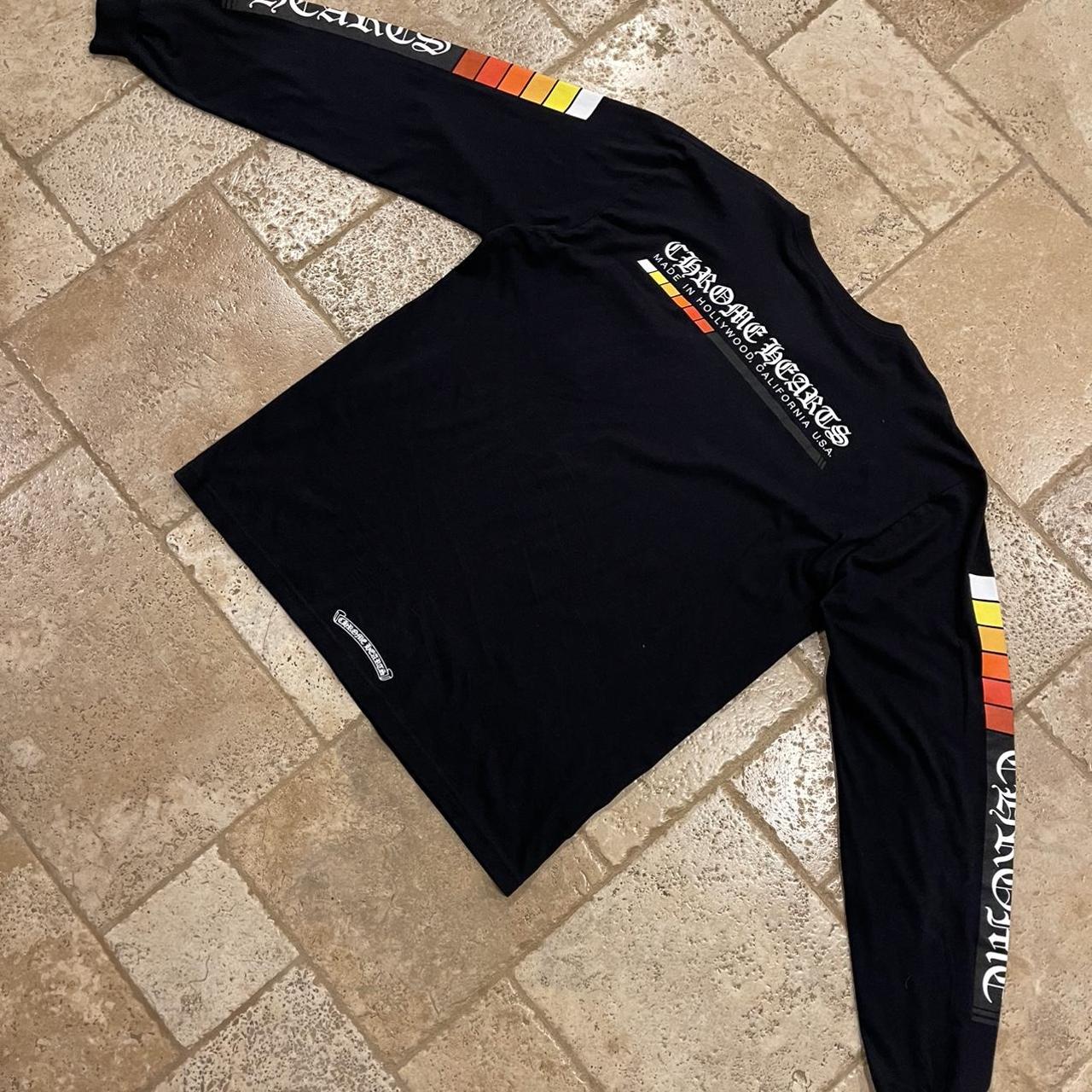 Chrome Hearts Gradient Motorsports Black Long Sleeve | Depop