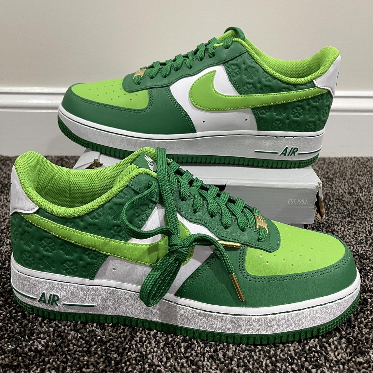 Nike Air Force 1 Low Shamrock St Patrick s Day. Depop