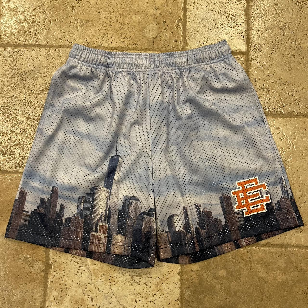 Beach Shorts Eric Emanuel Shorts NEW YORK CITY SKYLINE Men's