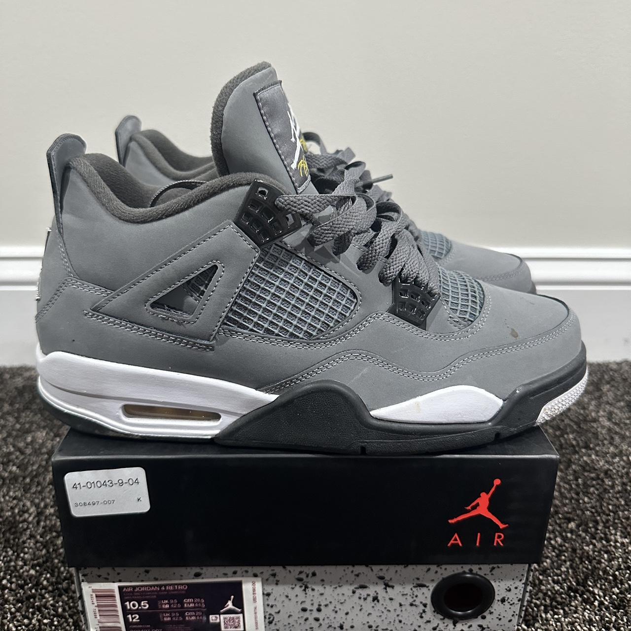 Air Jordan 4 Retro Cool Grey 2019 Sneaker 308497... - Depop