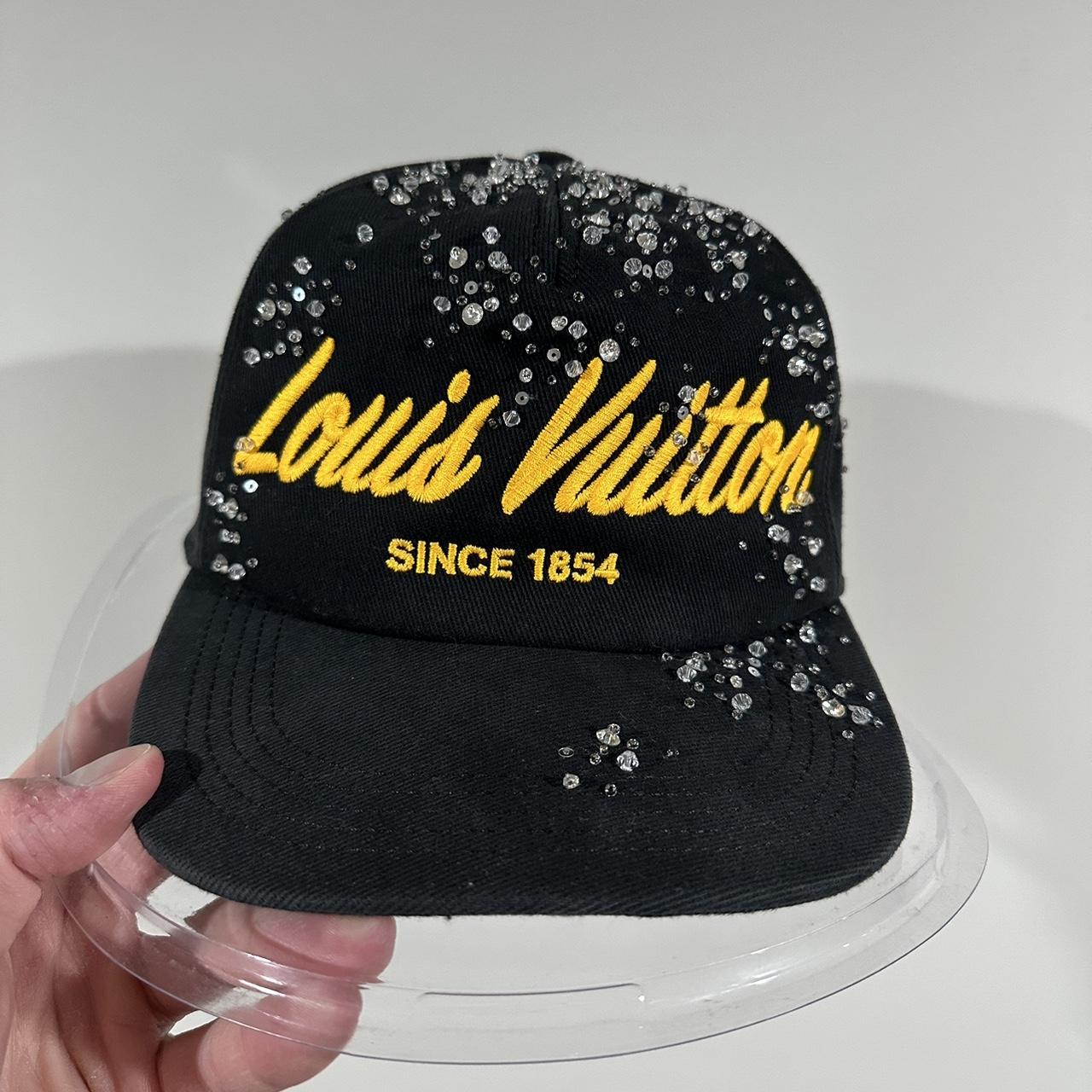 Louis Vuitton x Virgil Crystal Black / Yellow Script | Depop