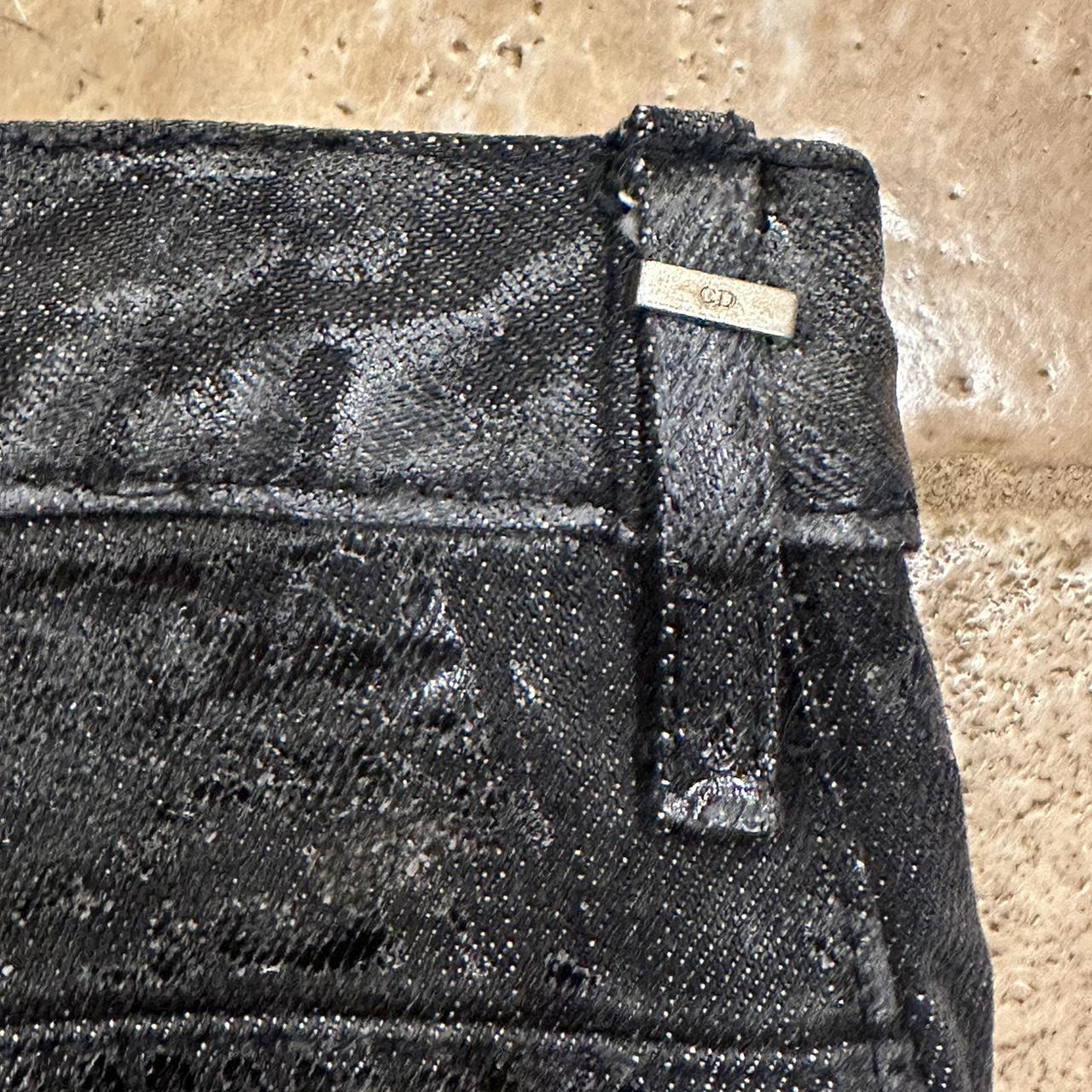Dior x Hedi Slimane AW05 Black Grey Waxed Luster | Depop Dior x Hedi Slimane AW05 Black Grey Waxed Luster | Depop