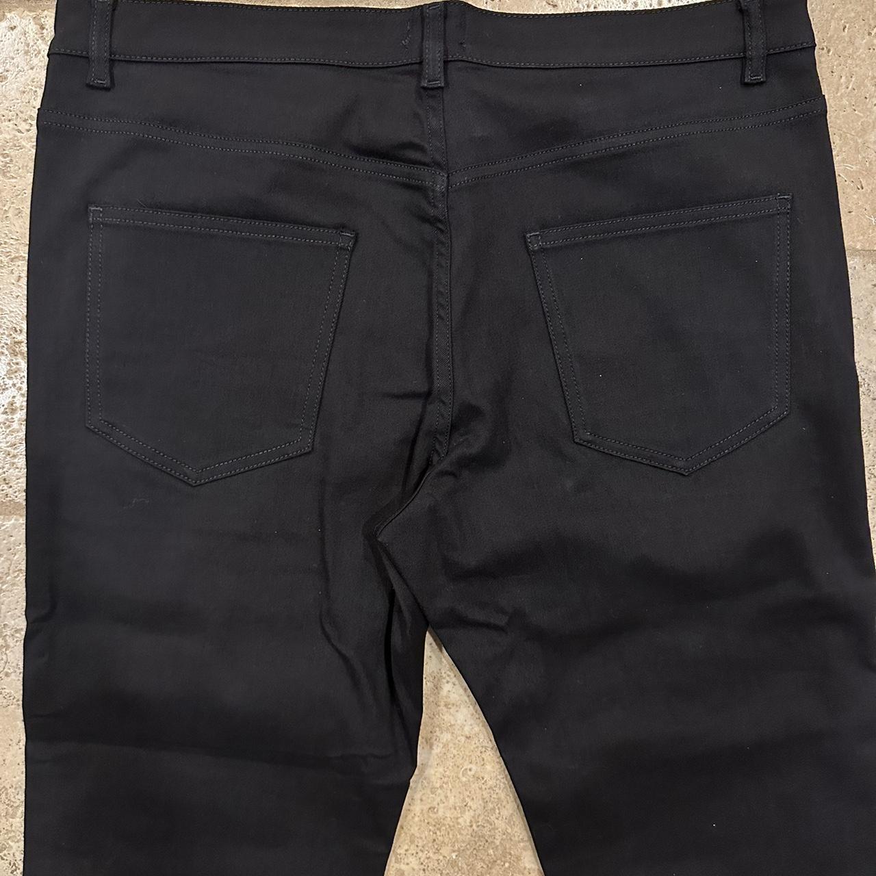CHANEL ブラックストレッチデニム Jeans Chanel Black size 38 FR in Denim - Jeans - 55281686