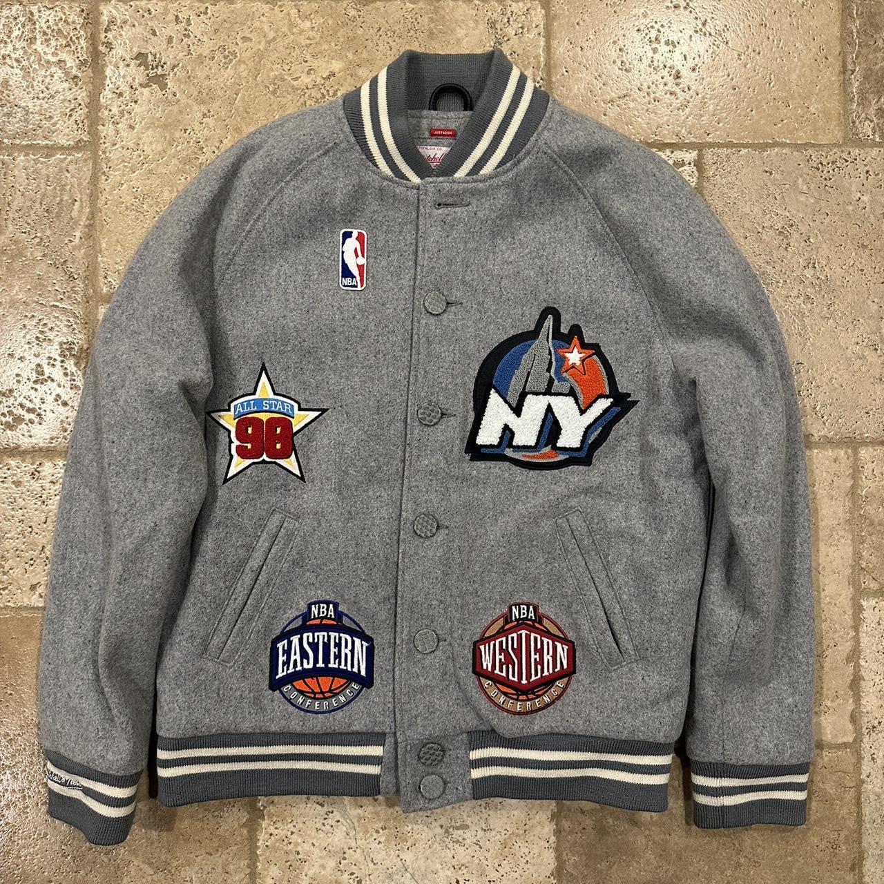 Just Don x Mitchell & Ness 1998 NBA All Star Varsity | Depop