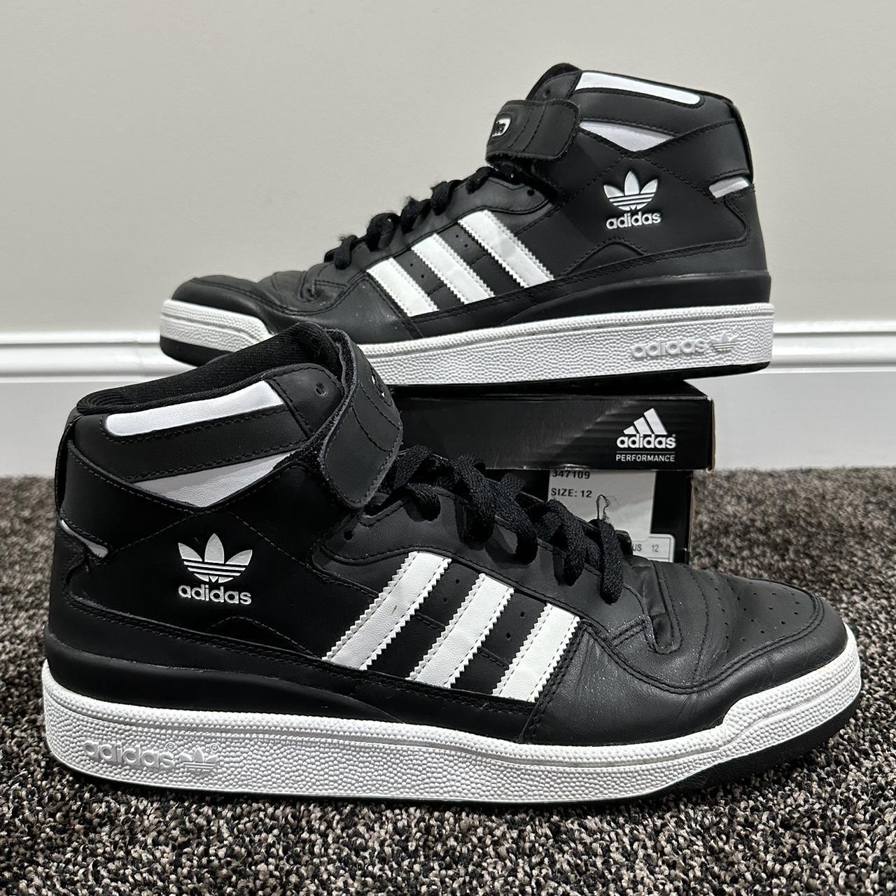 adidas originals forum mid black