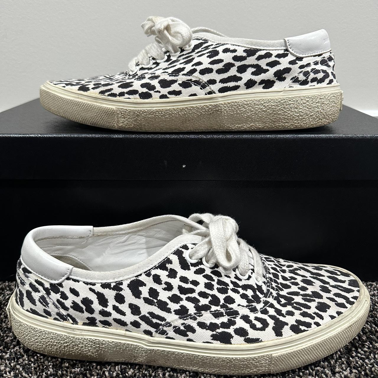 Saint Laurent Paris x Hedi Slimane Babycat Print Low