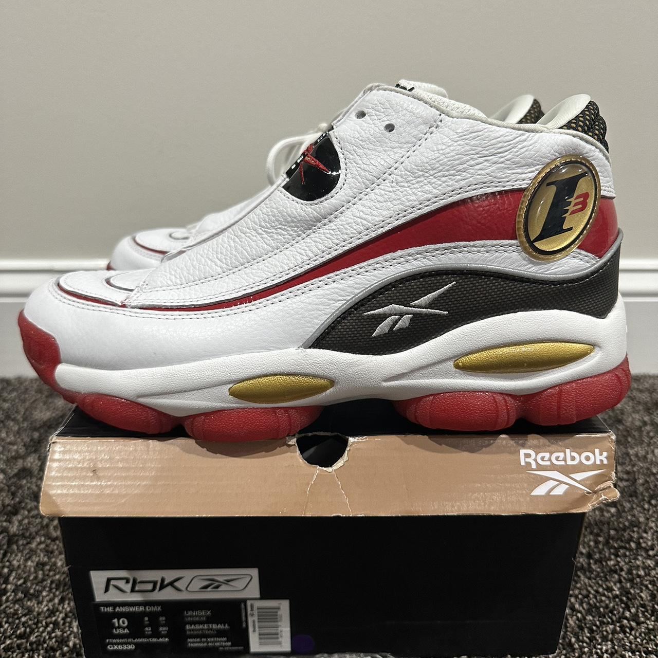 Reebok answer dmx best sale orange