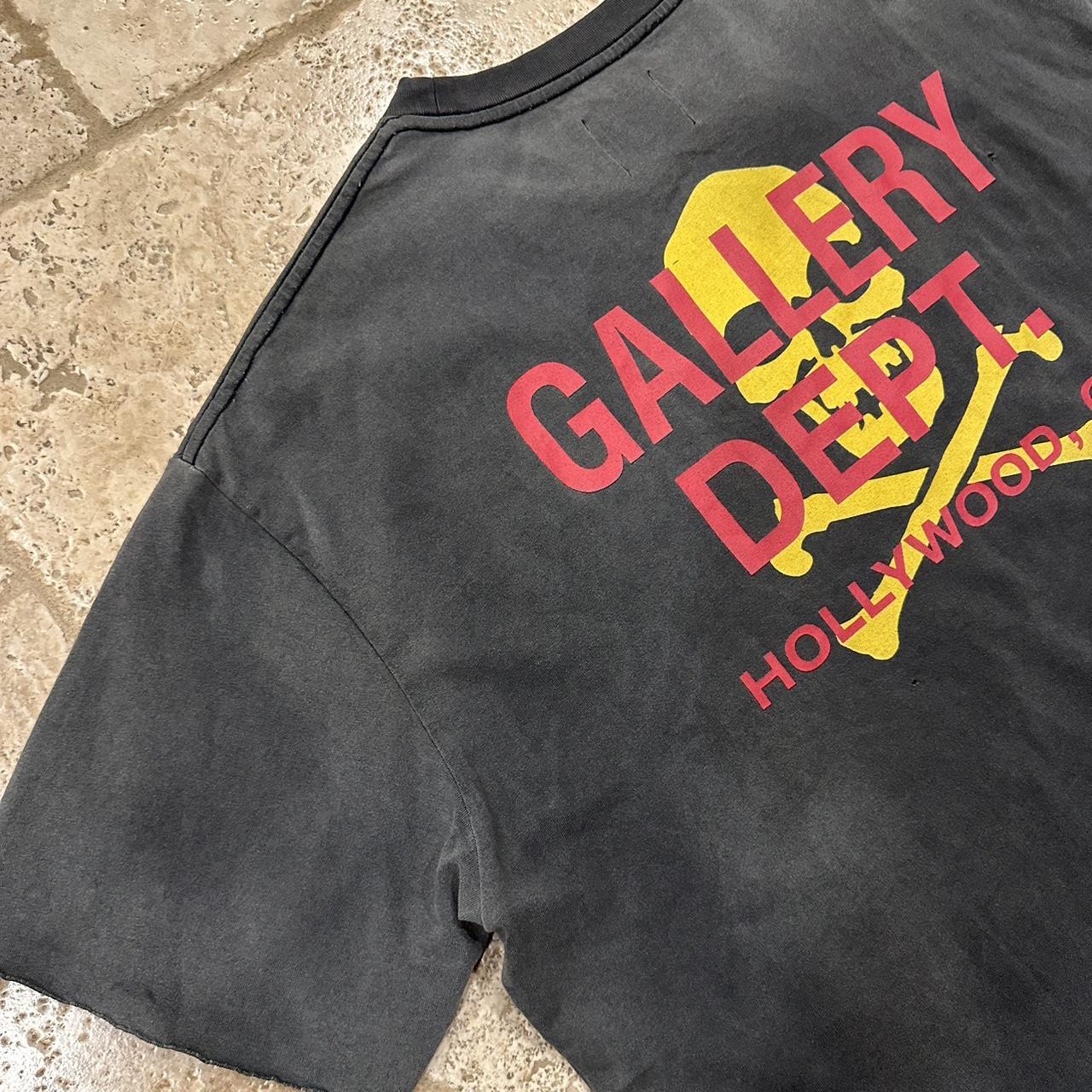 Gallery Dept Skull Crossbones Zip SS23 Distressed | Depop