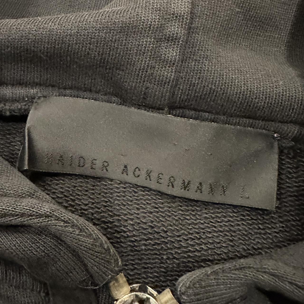Haider Ackermann OG FW14 Suede Trim Zip Up | Depop