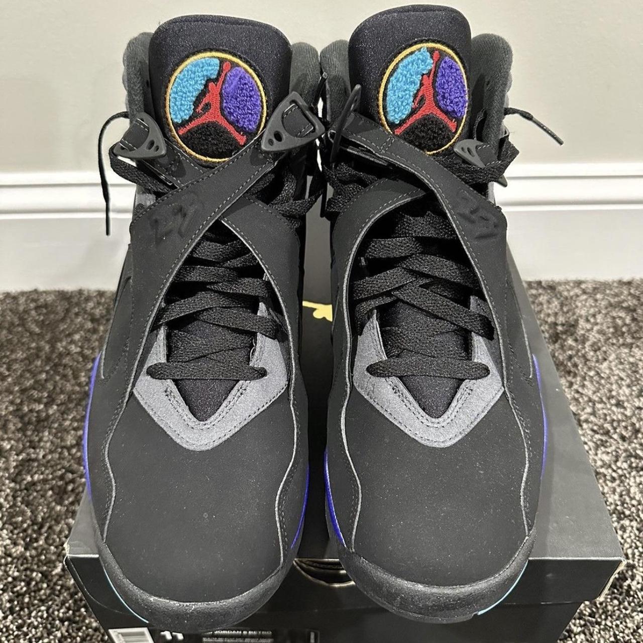 Air Jordan 8 Retro Aqua 2015 Sneaker Size | Depop