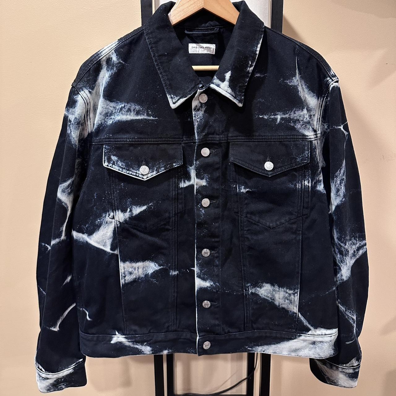 dries van noten tie dye coat