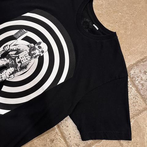 Chrome Hearts Hollywood Pink & Black Short Sleeve | Depop