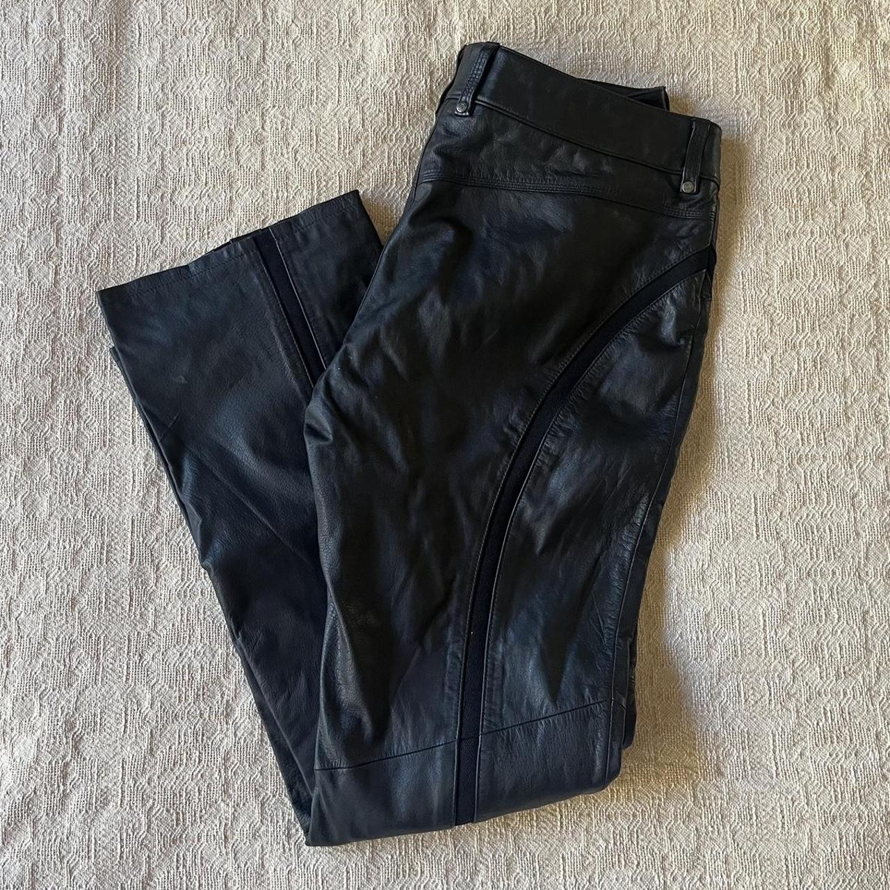 Harley Davidson Men's Black Trousers | Depop