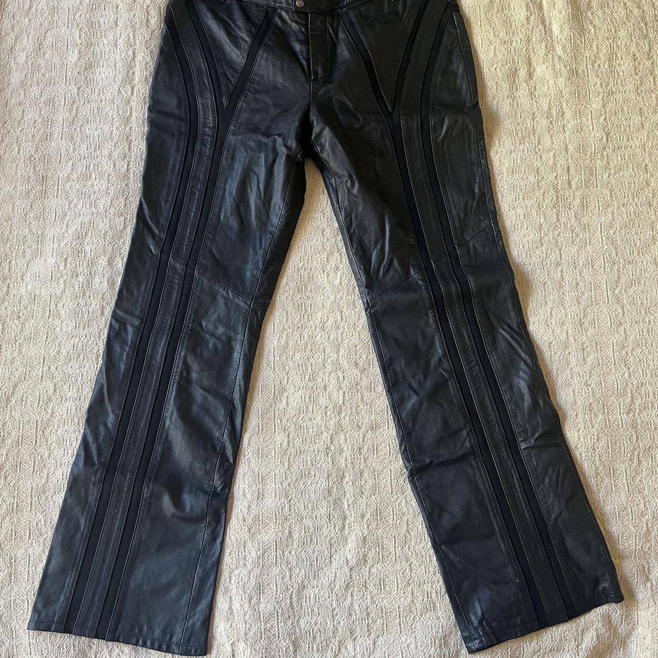 Harley Davidson Men's Black Trousers | Depop
