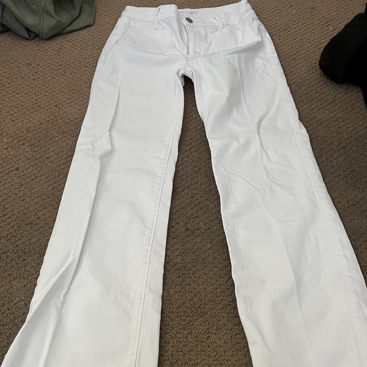 Loft store white pants