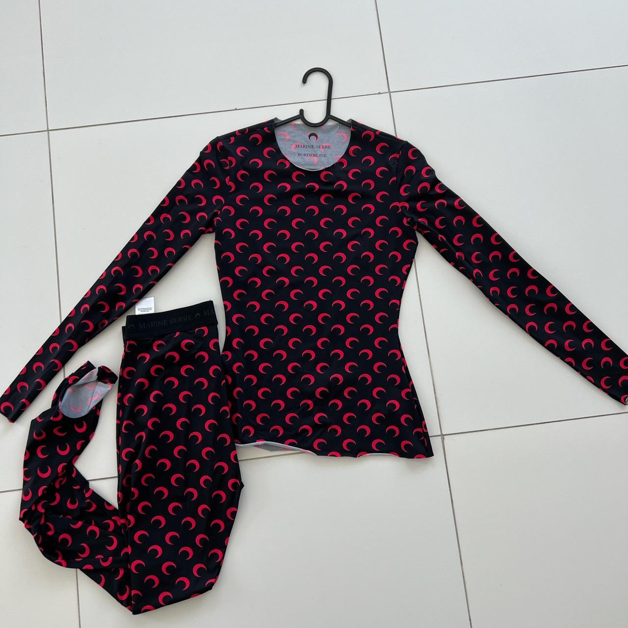 Marine serre two piece Top and leggings Worn once... - Depop