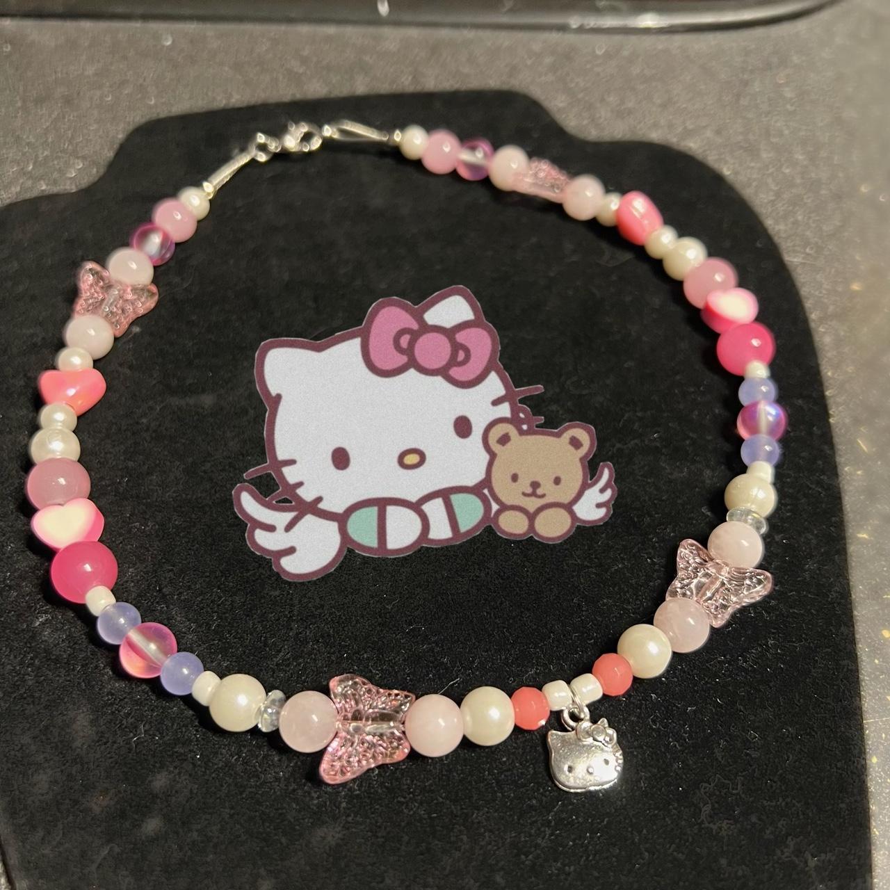 custom hello kitty sanrio jewelry set adjustable - Depop