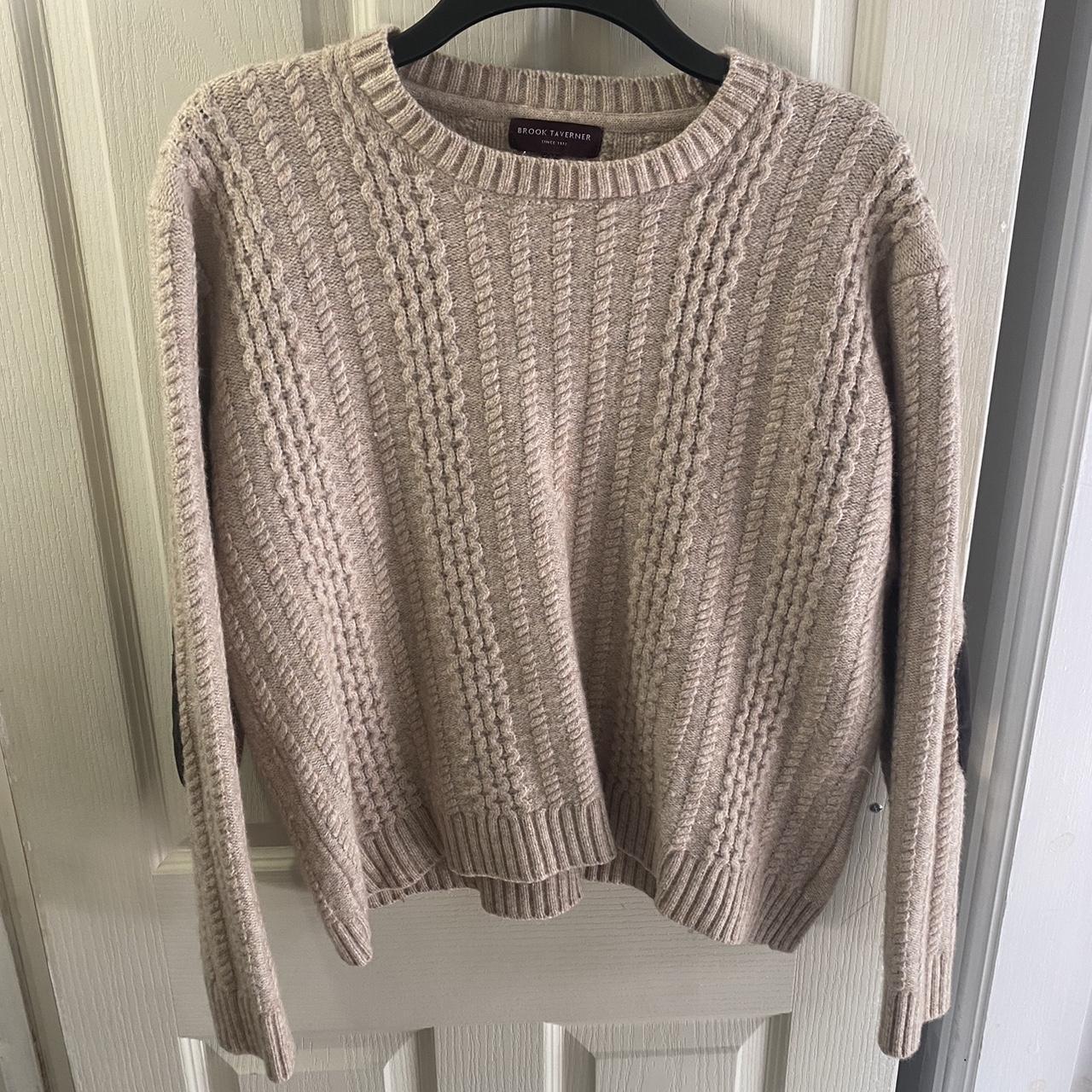 Brook Taverner knitted jumper. XL fits Medium Depop