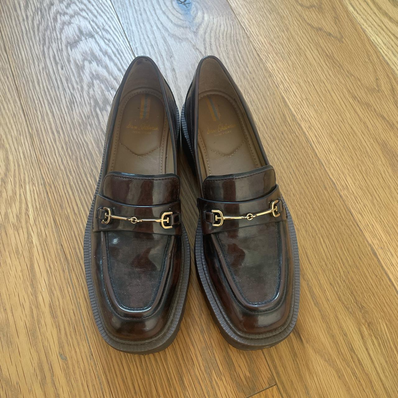 Sam Edelman chunky brown loafers. Love them but just... - Depop