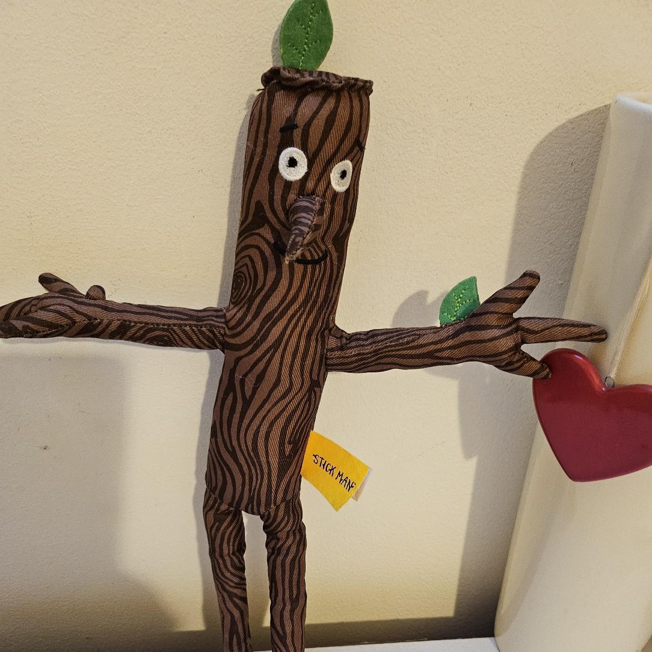 This vintage AURORA STICK MAN soft toy is a... - Depop