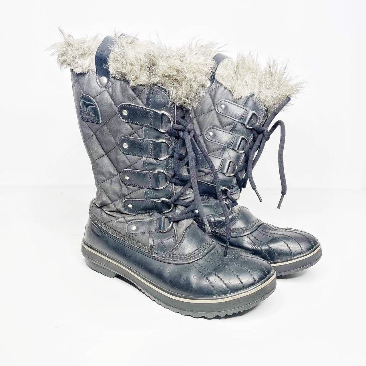 Sorel fur lined on sale boots