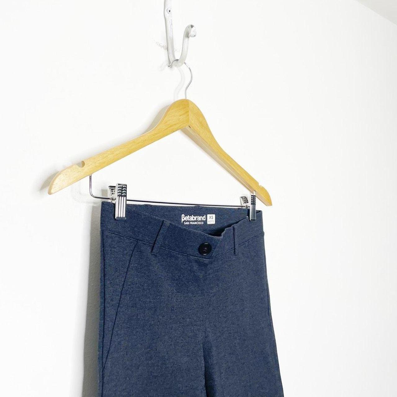 Betabrand Dress Yoga Pocket Pants Charcoal Gray - Depop