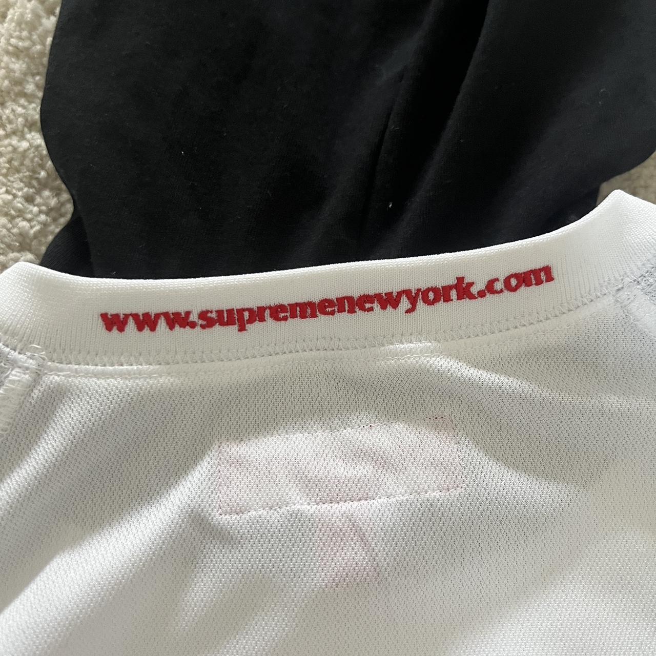 Supreme Hooded Soccer Football Jersey Hoodie Size S | Depop