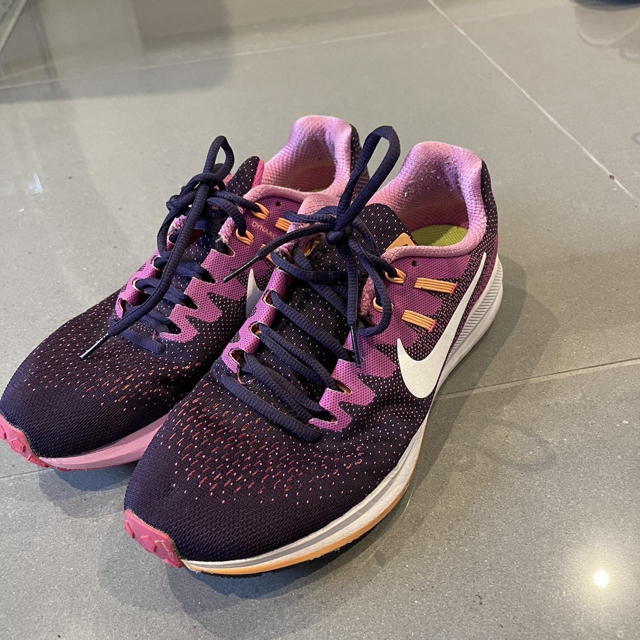 Nike Air Zoom Pegasus 35 purple and pink. Depop