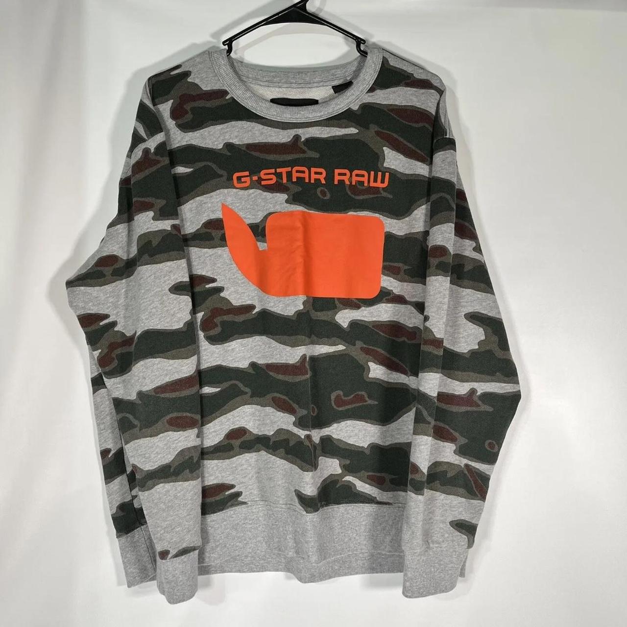 G star deals raw camo sweatshirt