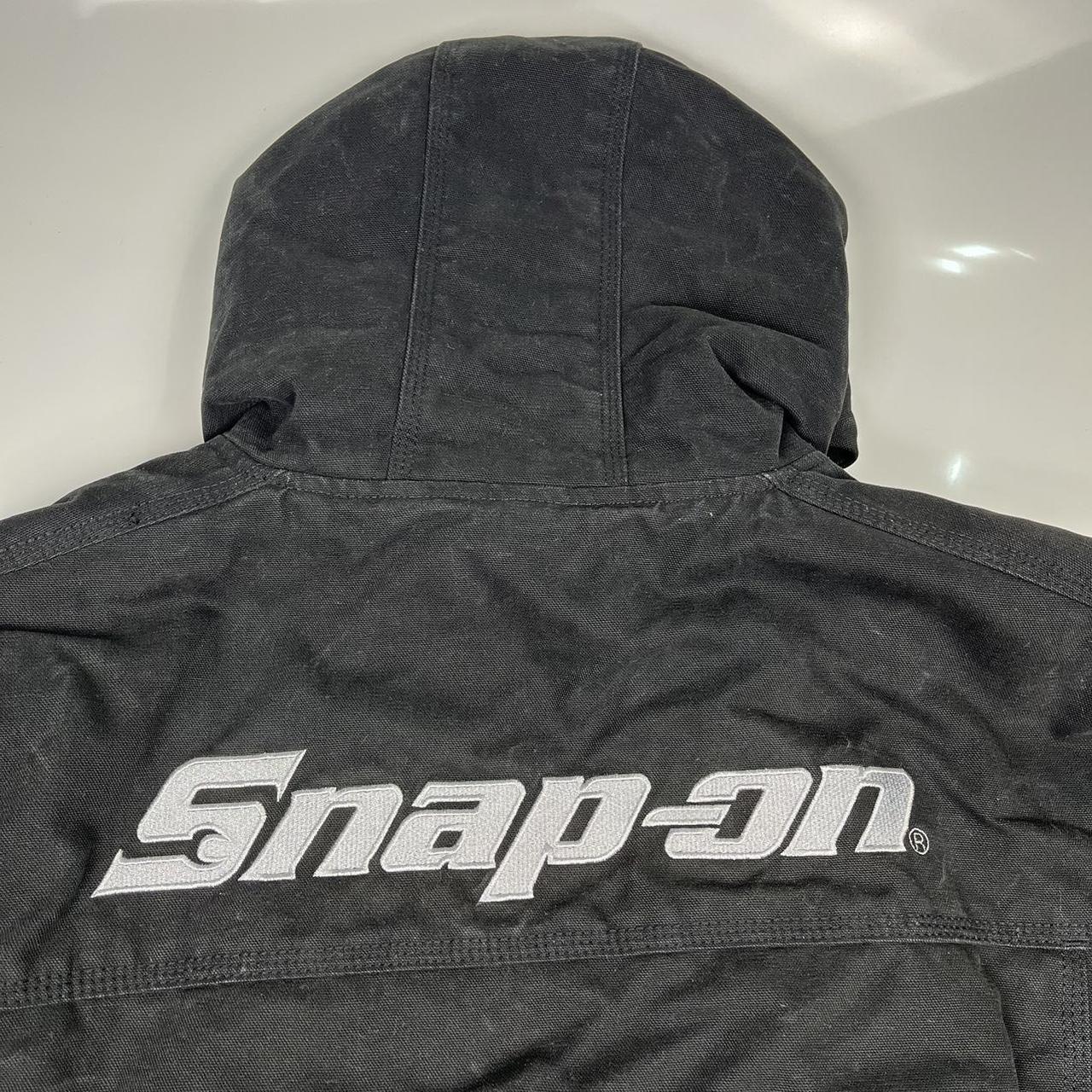 Snap On Tools Silver Logo Hooded Workwear